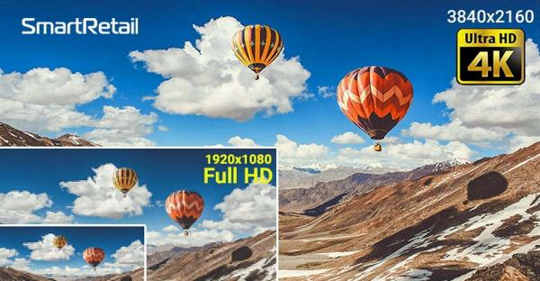 So sánh độ phân giải 4K và Full HD