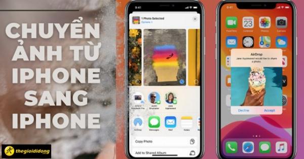 Ảnh chụp màn hình hướng dẫn cách tạo liên kết chia sẻ ảnh iCloud từ iPhone, minh họa các bước để chia sẻ hình ảnh với người khác.